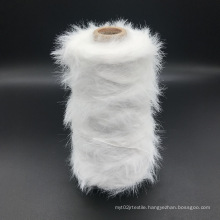 AA grade FD Full dull 100% nylon imitate mink hair 2CM/8.5NM fancy yarn for knitting scarf